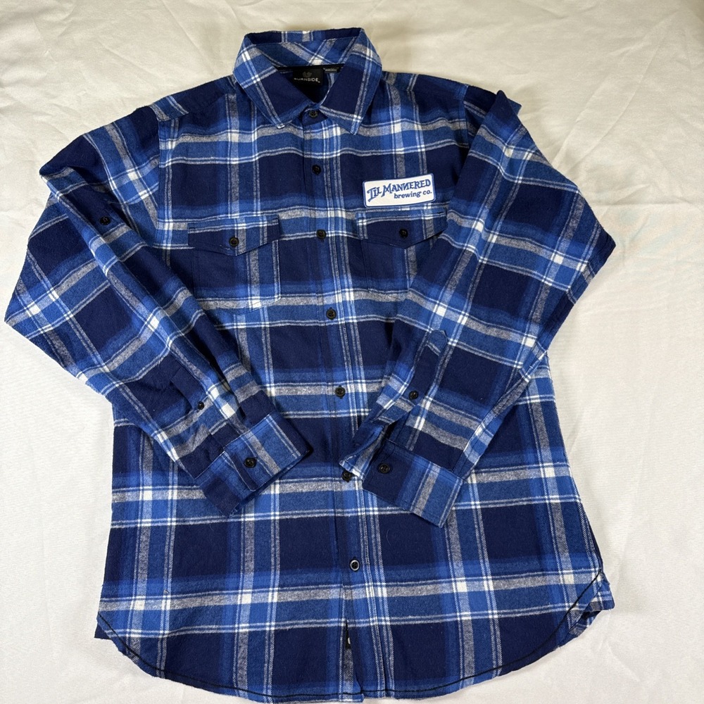 Ill Mannered Brewing Co. Flannel‎ From Burnside Size Medium